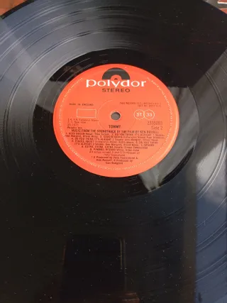 Doble LP Vinilo Tommy The Movie BSO