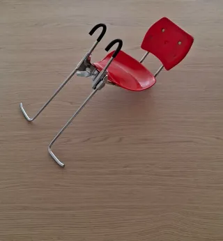Seggiolino Bici Vintage Rosso