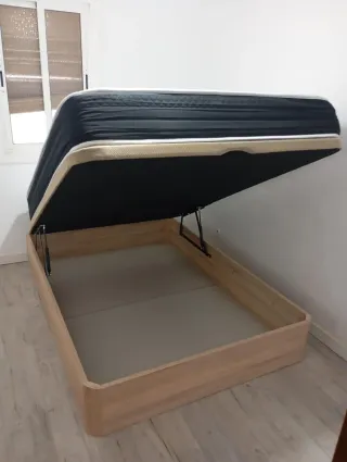 Canapé y colchón individual