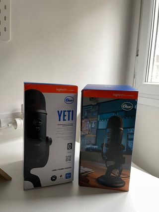 Micrófono USB Blue Yeti Negro