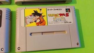 Lote 4 Juegos SNES: Mario, Star Wars, Dragon Ball
