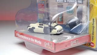 Mercury Coupe 1949 diorama 1/64 Johnny Lightning