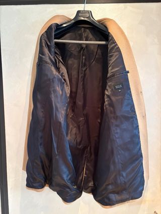 Cappotto Beige David Naman