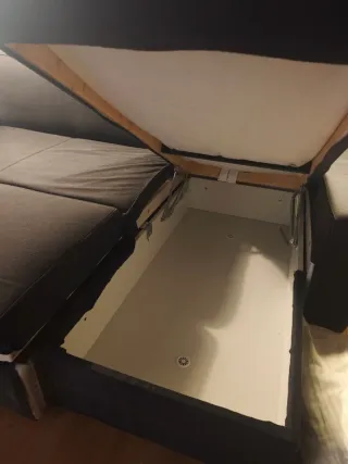 SOFA CAMA IKEA VILASUND GRIS