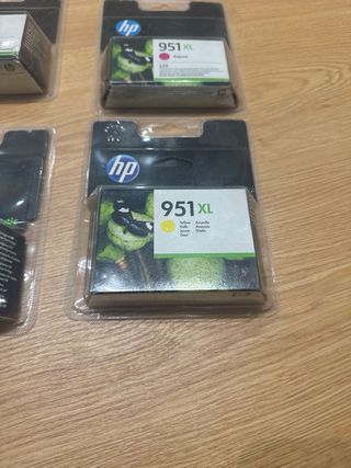 Cartuchos HP 950XL y 951XL