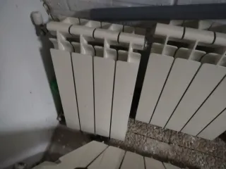 Radiadores de metal y plástico