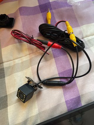 Pantalla CarPlay y cámara trasera