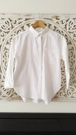 Conjunto Zara Kids Camisa Blanca + Chaleco