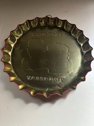 Lote 5 Carteles Publicitarios Metálicos