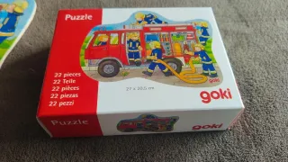 Puzzle Bomberos madera