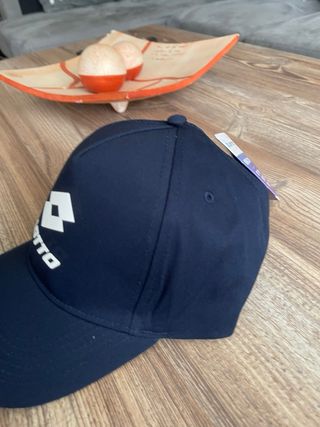 Gorra Lotto Azul y Blanca