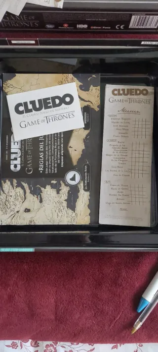 Cluedo Juego de Tronos Doble Tablero
