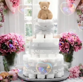 TARTA DE PAÑALES! :)