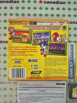 Sonic Advance 3 Game Boy Advance