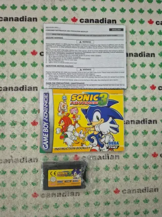 Sonic Advance 3 Game Boy Advance