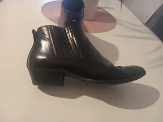 Botines Massimo Dutti Negros