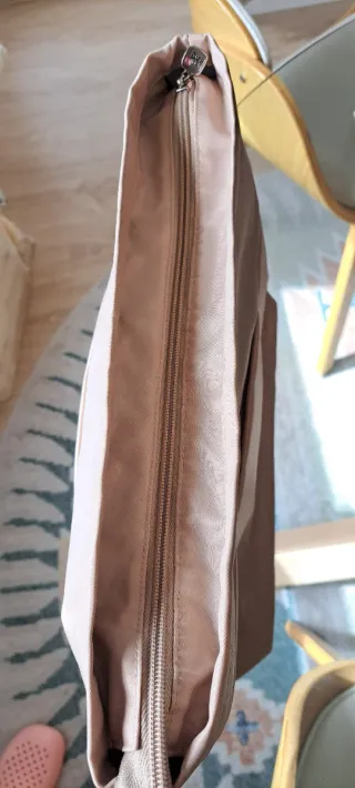 Organizador de bolso beige