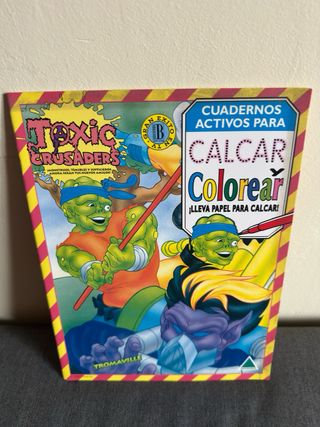 Cuadernos activos de Toxic Crusaders