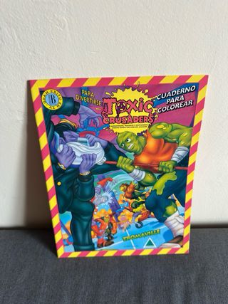 Cuadernos activos de Toxic Crusaders