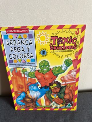 Cuadernos activos de Toxic Crusaders