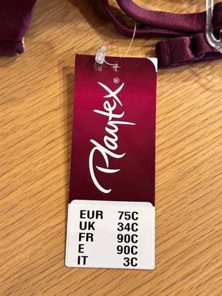 Sujetador Playtex con aros extraíbles 24H