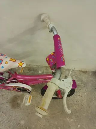 Bicicleta infantil rosa