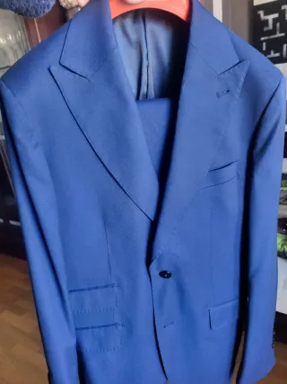 Traje Álvaro Moreno Azul