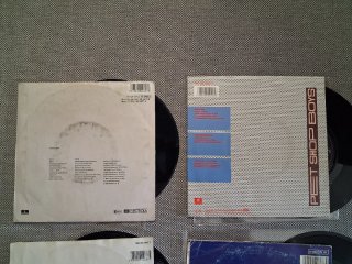 Pet Shop Boys: lote 4 discos single vinilo 7"