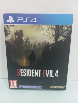 Resident Evil 4 Remake Steelbook PS4