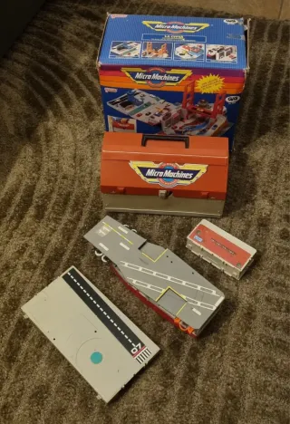 Micro Machines La Città + scatola + 16 veicoli