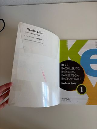 Key to Bachillerato 1. Student's Book
