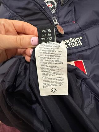 Chaqueta niño Canadian Peak azul