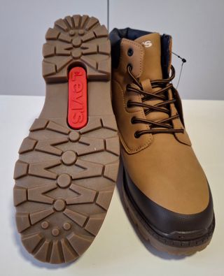 Botas Levi's camel-azul marino