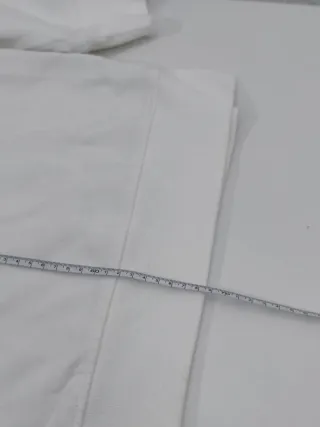 Sudadera blanca túnica mujer