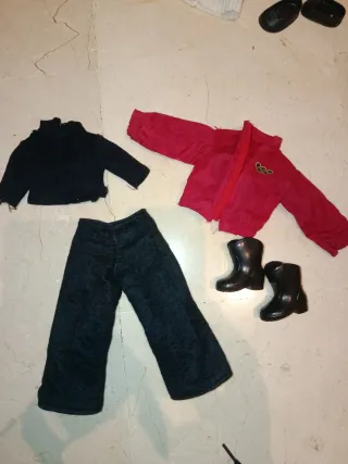 Ropa Muñeca Nancy Conjunto Vestido y Accesorios