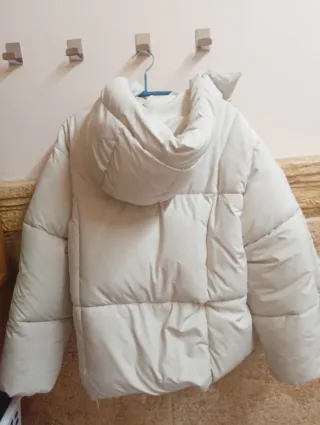 Abrigo niña Zara beige