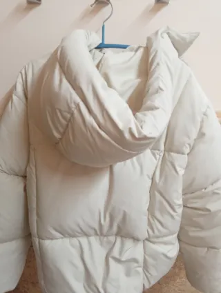 Abrigo niña Zara beige