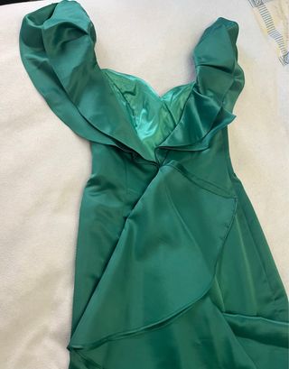 Vestido de fiesta Vertize Gala verde esmeralda