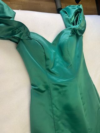 Vestido de fiesta Vertize Gala verde esmeralda