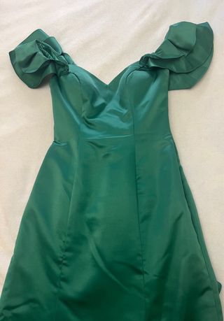 Vestido de fiesta Vertize Gala verde esmeralda