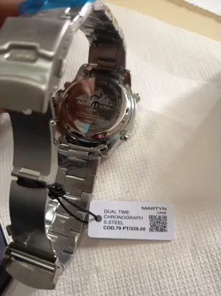 Orologio Martyn Line Dual Time Cronografo