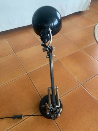 Lámpara Escritorio Vintage Negra