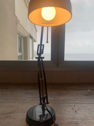 Lámpara Escritorio Vintage Negra