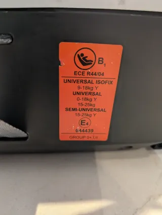 Silla coche Chicco Grupo 2