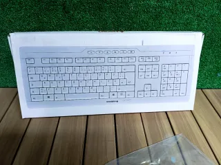 Teclado Cherry Stream 3.0 USB Blanco