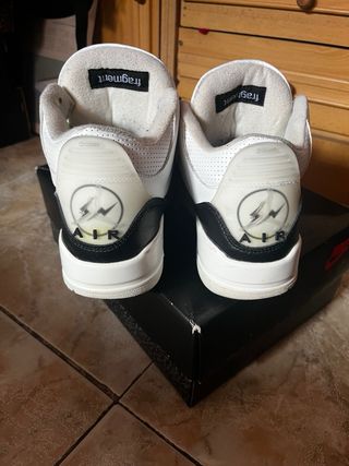 Jordan 3 Blanco y Negro