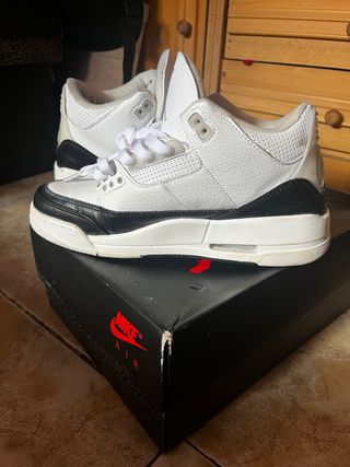 Jordan 3 Blanco y Negro