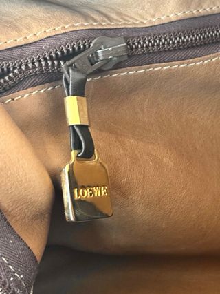 Bolso Loewe Amazona Beige y Marrón