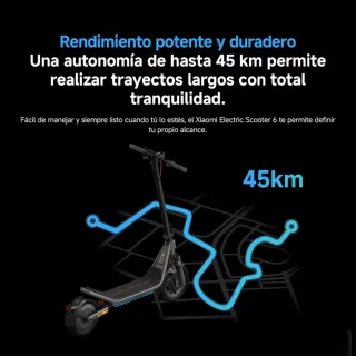 Xiaomi Scooter Eléctrico 6.45km Autonomía