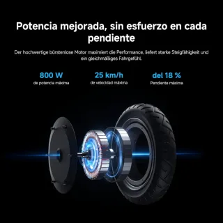 Xiaomi Scooter Eléctrico 6.45km Autonomía